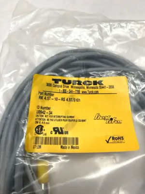 New | in-Stock Turck Flex Life Cable U0942-34 Misc Electrical & Power Parts Michigan US | Maverick Industrial Sales #1462801