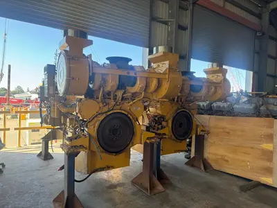 Used CAT CATERPILLAR 3516A (INDUSTRIAL VARIANT) Diesel Engines IN | Oil The Woodlands Group #1500810