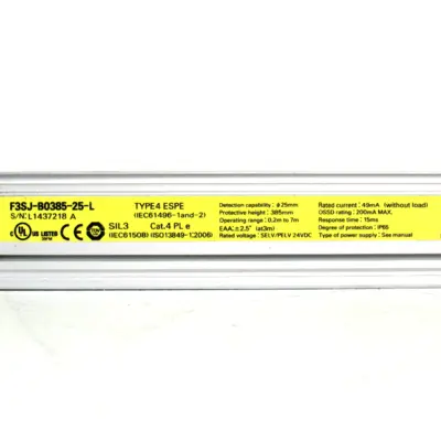 USED OMRON F3SJ-B0385-25-L