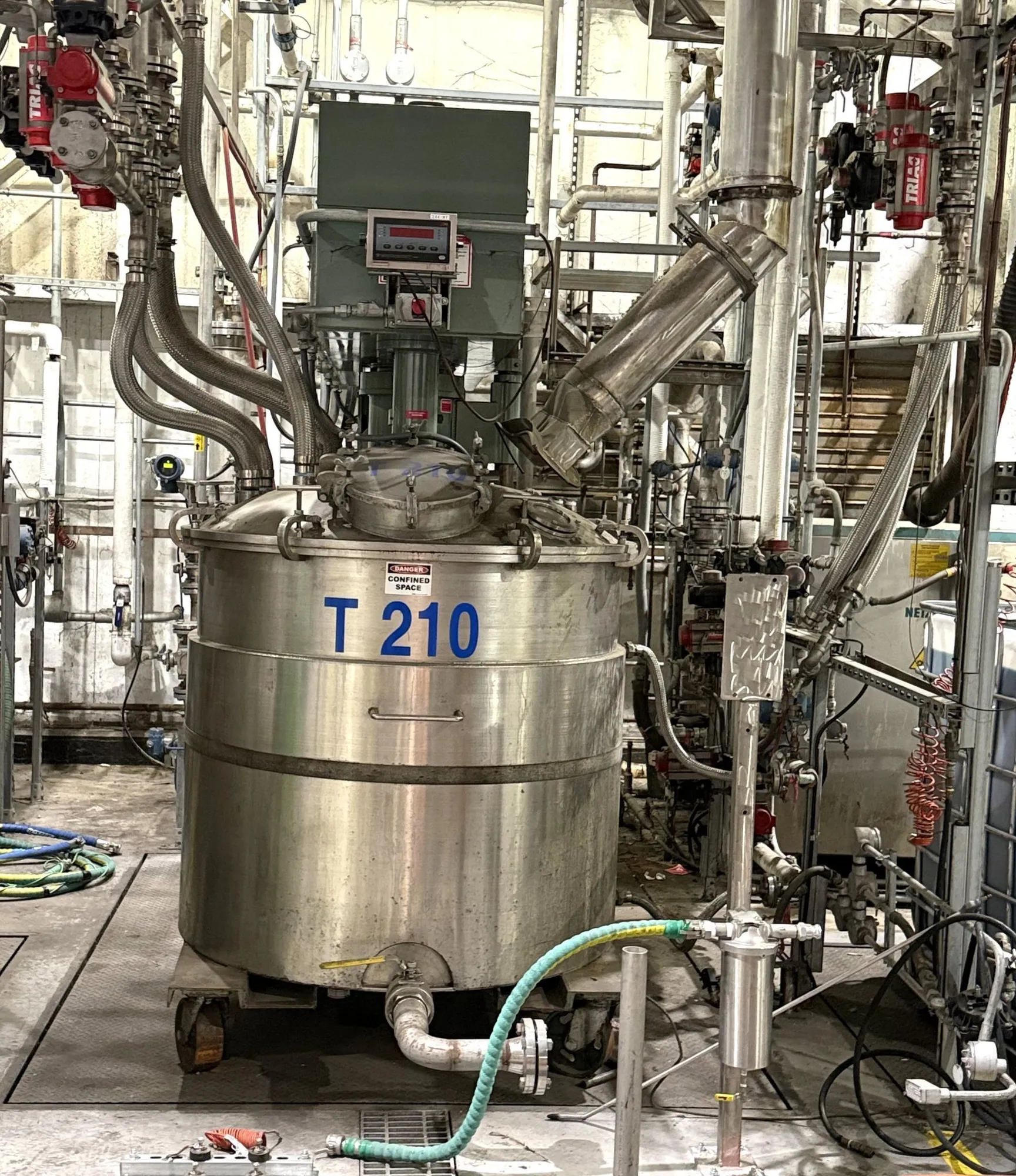Used MYERS V550A-20-40 Dual Shaft Vacuum Mixer Agitators, Blenders, Mixers New Jersey US | EcReCon Inc #1425891
