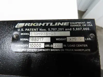 Used RIGHTLINE _UNKNOWN_ Forklift Attachments Indiana US | Arrow Industrial #1366964
