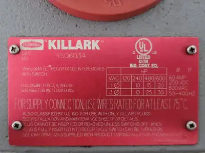 USED KILLARK VSQ6034