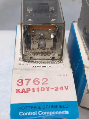 New | in-Stock POTTER & BRUMFIELD KAP11DY-24V Miscellaneous Equipment (Electrical & Power) | Surplus Asset Holdings #1197584