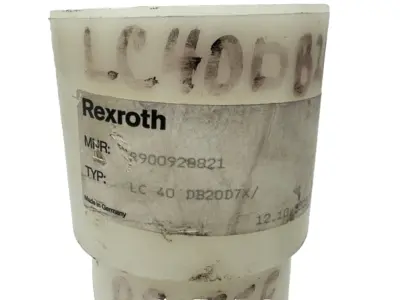 USED REXROTH R900928821 LOGIC CARTRIDGE VALVE LC-40-DB20D7X/
