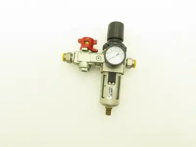 Automation 720635 Pneumatic Air Filter Regulator Lockout Valve 160PSI 3/8" NPT