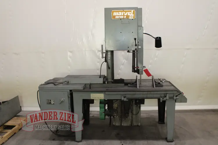 Used MARVEL MANUFACTURING MARK II Vertical Band Saws Michigan US | Vander Ziel Machinery Sales #1302649