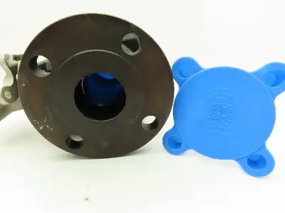 Watts 1801-262A-FS-M2 Steel 2Pc Flanged 2" Ball Valve 150# 285 CWP Full Port
