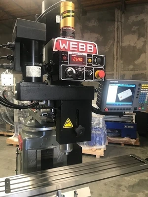 WEBB 4VH-4VS MillPWR G2/3 New Machinery, CNC Knee Mill | N & R Machine Sales (7)