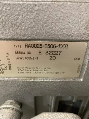 USED 1997 BUSCH 2-RA0025-E506-1001