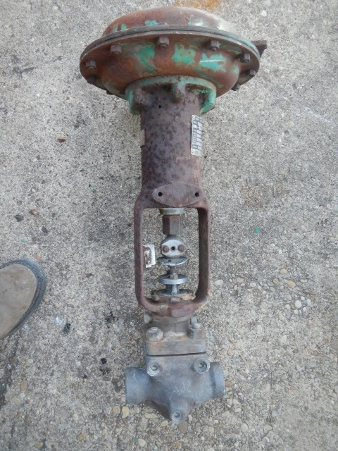 Fisher 3/4" 150 Rating, 316 Stainless Threaded Control Valve
