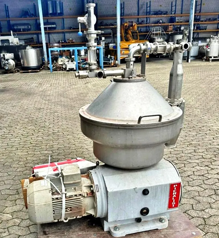 Pieralisi FPC 12 CH01 clarifier centrifuge, 316SS.