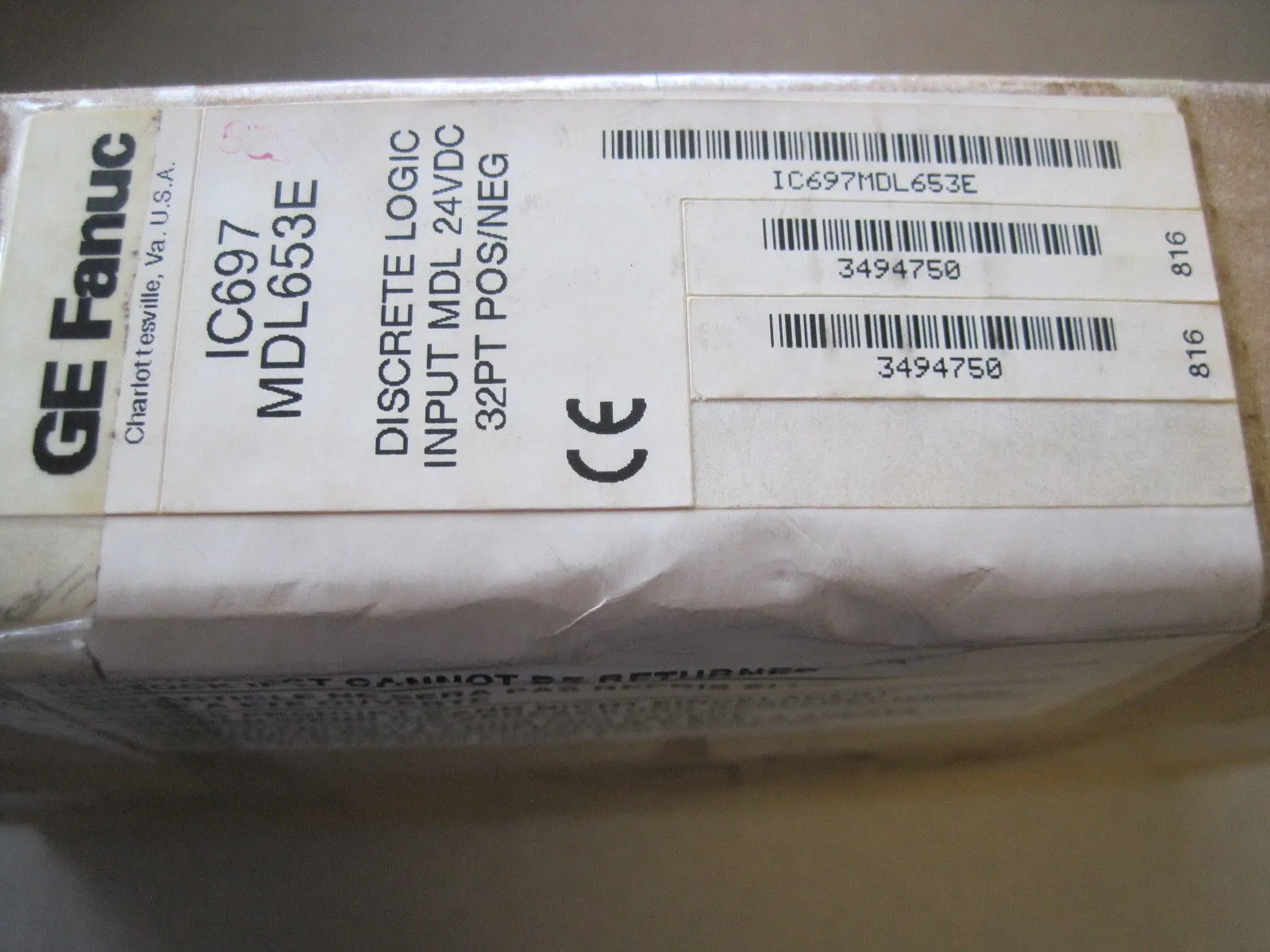 NEW SEALED GE FANUC IC697MDL653E MODULE IC697MDL653
