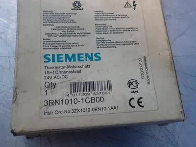 New | in-Stock SIEMENS 3RN10101CB00 Relays & Switches | HGR 24 #739707