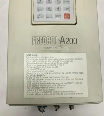 Used MITSUBISHI FR-A240E-0.75K-UL Power Inverters Ohio US | Surplus Asset Holdings #1237701
