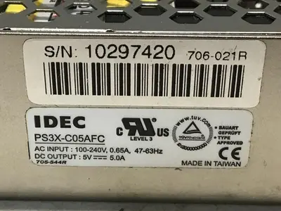 USED IDEC PS3X-C05AFC