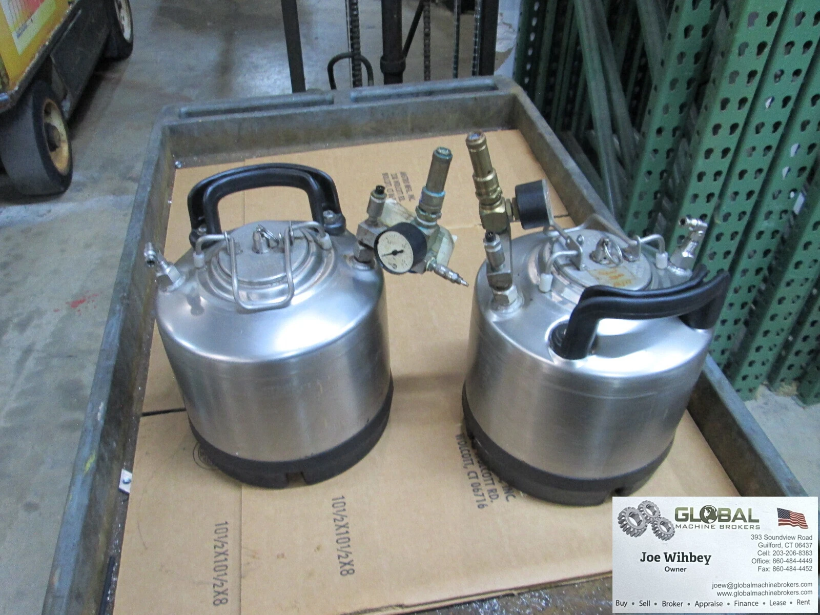 UCON AG Container System S.S Pressure Vessel Tank 1.5 Gallon 2009