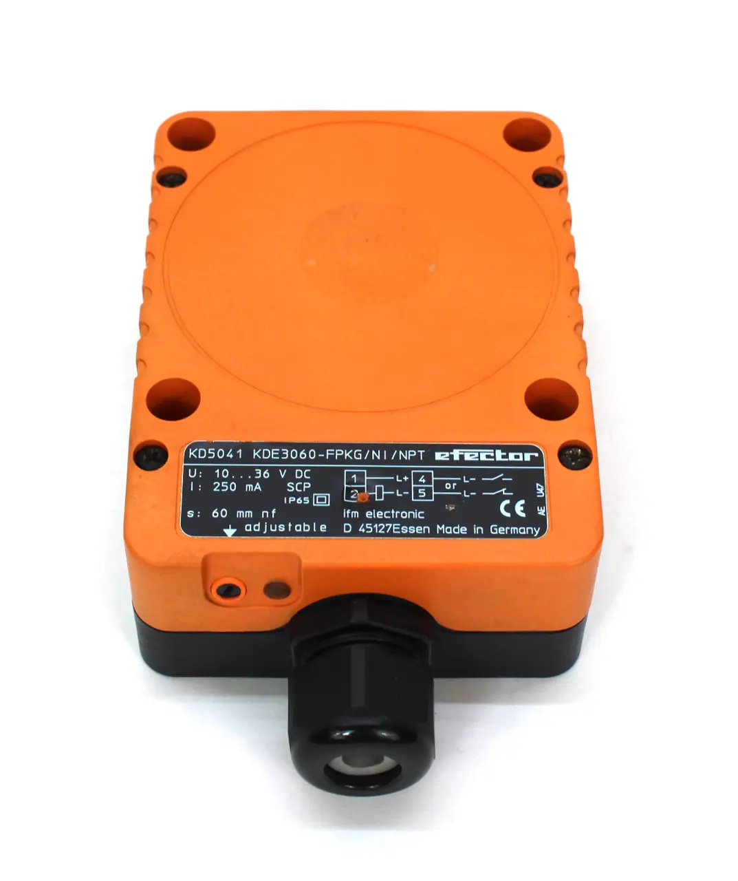 USED IFM EFECTOR KDE3060-FPKG/NI/NPT