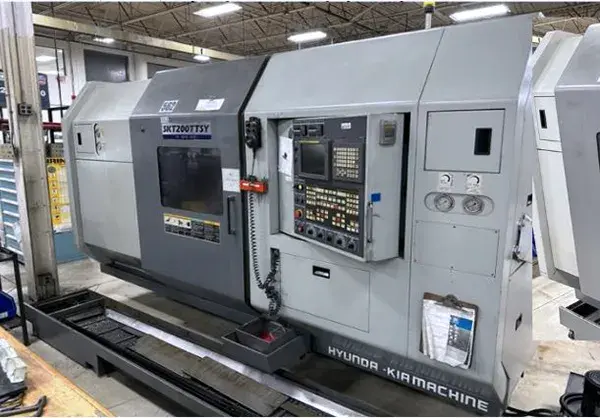 Used 2008 HYUNDAI KIA SKT200TTSY 5-Axis or More CNC Lathes Illinois US | Machinery Marketing International #379100