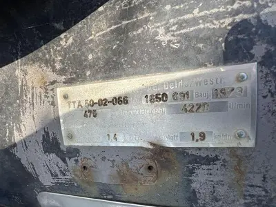 USED 1975 WESTFALIA TTA50-02-066