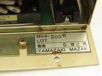 Yamazaki Mazak MV4-200W ServoPack AC Servo Drive Controller Module