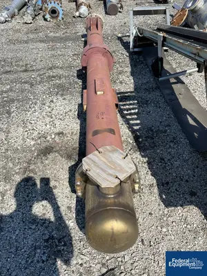 USED Penn Manufacturing 265 Sq Ft Penn MFG Heat Exchanger, 316L S/S, 100/150#