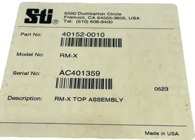 NEW STI 40152-0010 SOLID STATE SAFETY RELAY RM-X 401520010