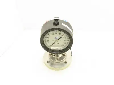 Wika Xsel 23X.34 4.5 Pressure Gauge 4-1/2" Dial 0-60Psi w/6" Flanged Diaphragm