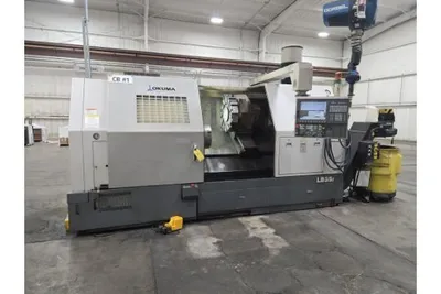 2007 OKUMA LB 35II/750 CNC Lathes (Turning Centers) | Machinery Resources International (4)