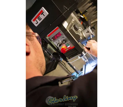 New | in-Stock JET JDPE-20EVS-PDF Heavy Duty & Sensitive Single Spindle Drills California US | Sterling Machinery Exchange #1467448