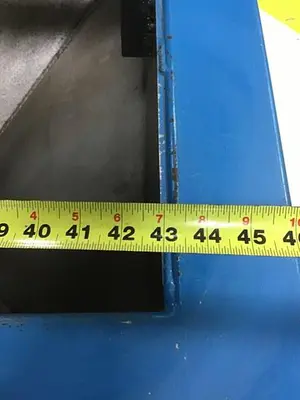 USED METAL FABRICATOR 48X43 / VSB