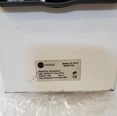 ION SYSTEMS 6412A IONIZING BLOWER