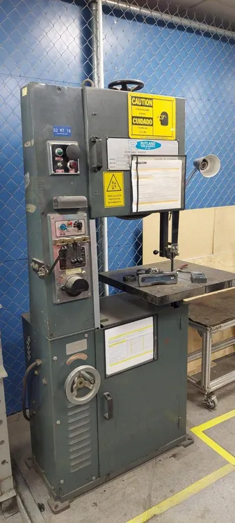 Used RUTLAND _UNKNOWN_ Vertical Band Saws Ohio US | Yoder Brothers machinery #1229912