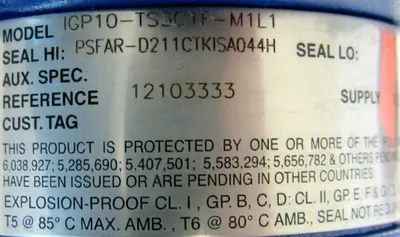 REFURBISHED FOXBORO IGP10-TS3C1F-M1L1 TRANSMITTER IGP10TS3C1FM1L1 FW2.4A.0538