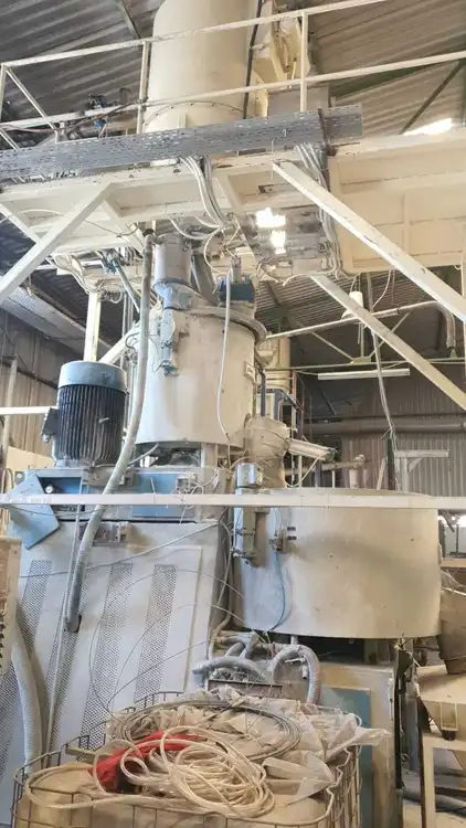 Used 2000 PLAS-MEC 1200 kg/hour High Intensity Mixers New Jersey US | Perry Equipment #205859