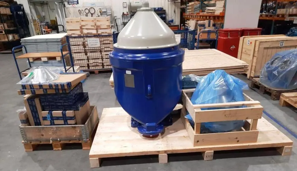 Alfa-Laval GT-25 (GTPX 213 TGT-14C) oil purifier, 316SS.