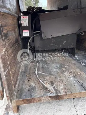 USED PTR TWO (2) TP4000-HD STATIONARY COMPACTORS
