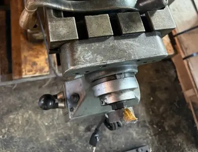 Ex-cell-o 42” X 9”  Vertical Mill