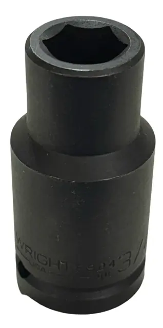 Wright Tool 3/4" Drive 3/4" Deep Impact Socket 6 Point USA Made