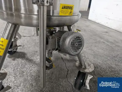 USED Feldmeier 100 Liter Feldmeier Reactor, 316 S/S, 50/120#
