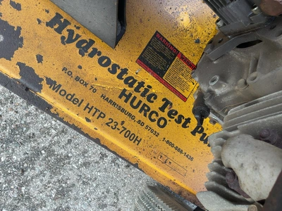 Used _UNKNOWN_ _UNKNOWN_ Hydrostatic Pipe Testers Michigan US | Miedema Asset Management Group #1580266