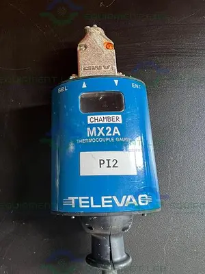 USED TELEVAC MX2A THERMOCOUPLE VACUUM GAUGE 22 - 26 VDC