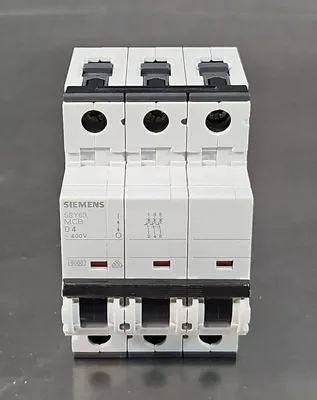 Siemens 5SY63 MCB D4 Circuit Breaker. 4C-17