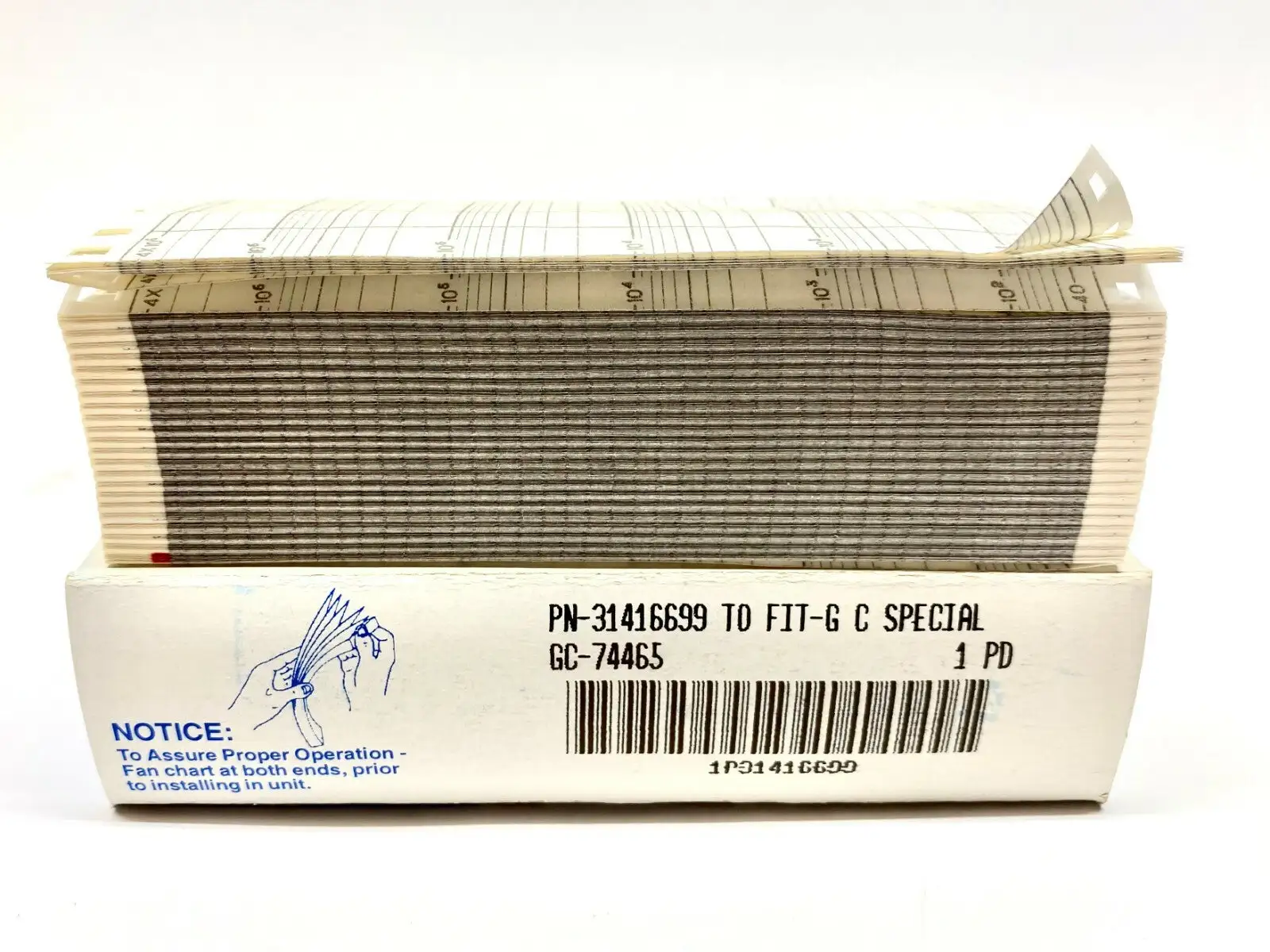 New | in-Stock Graphic Controls Strip Chart Paper 31416699 Miscellaneous Printing & Paper Equipment Michigan US | Maverick Industrial Sales #1397669