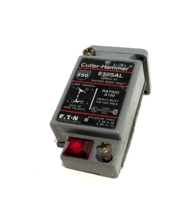 USED CUTLER HAMMER E50SAL LIMIT SWITCH BODY
