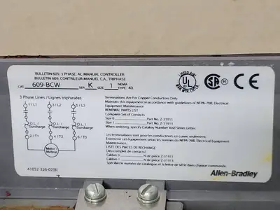 USED ALLEN-BRADLEY 609-BCW