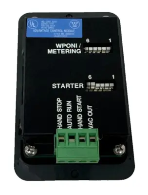 USED CUTLER HAMMER WPBFV1 ADVANTAGE CONTROL MODULE 9996D10 1A49102H20