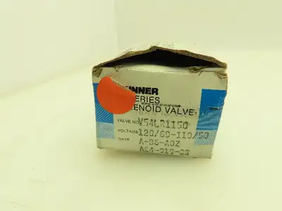 Honeywell Skinner V54LR1150 Solenoid Valve 3-Way NC 120V 150 PSI 1/8" NPT