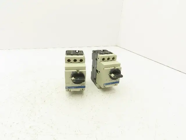 Telemecanique GV2-L14 Manual Motor Starter Circuit Breaker 10A 3 Pole Lot of 2