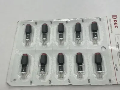 New | in-Stock IDEC Red Pilot Light Indicator PKG OF 10 Misc Electrical & Power Parts Michigan US | Maverick Industrial Sales #1390997
