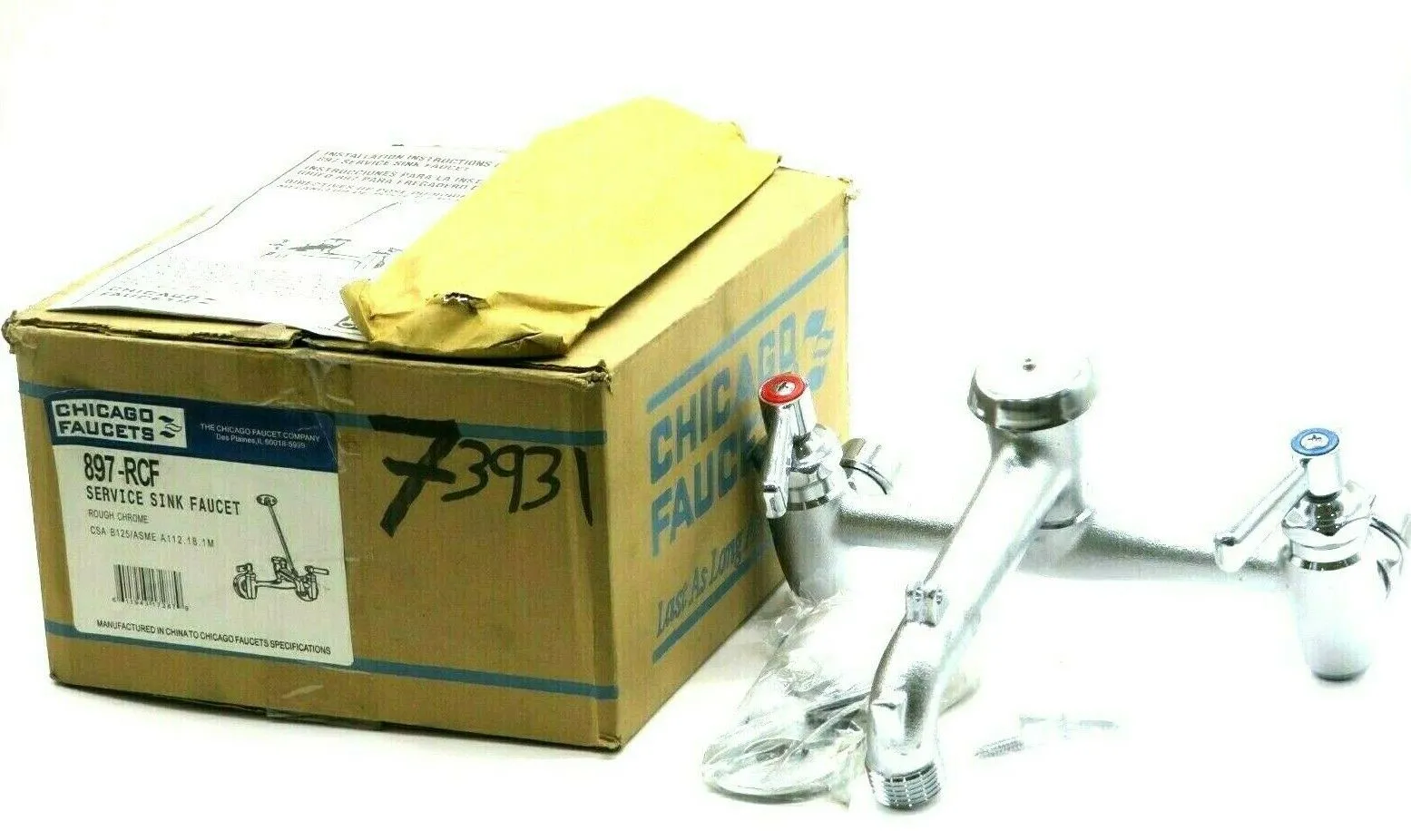 NEW CHICAGO FAUCETS 897-RCFSINK FAUCET 897RCF